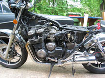 83 Honda CB550 Cut and Ready