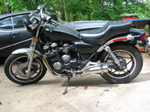 83 Honda CB550 Before
