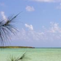 View onto Bambarra Beach with Pelican Key. 