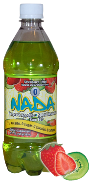 NADA Bottle Strawberry-Kiwi Large